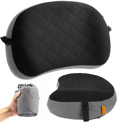 Inflatable Pillows For Camping Backpacking Pillow Travel Hiking Pillow Removable • £9.79