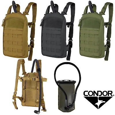 Condor 111149 Tactical MOLLE LCS Tidepool Hydration Pack Carrier W/ 1.5L Bladder • $43.93