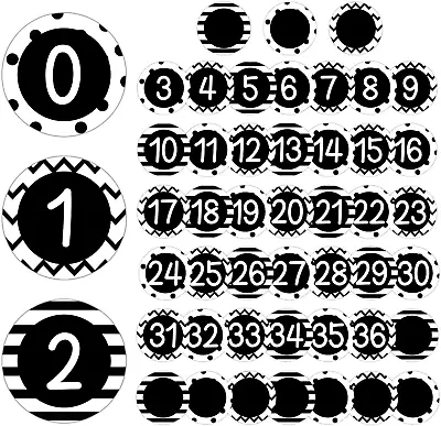 49Pcs Magnetic Numbers Stylish Accents 2.3’’ Round Magnetic Numbers 0-36 With B • $19.99