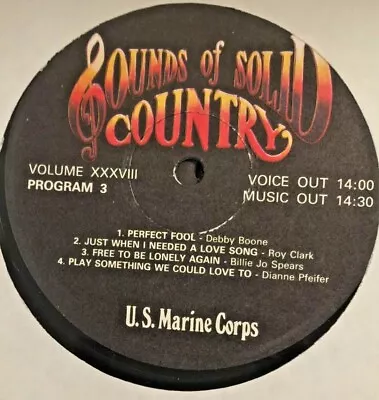 Radio Show: Usmc Gold #38 3/4 Dianne Pfeifer Debby Boone Sylvia Mickey Gilley • $9.99