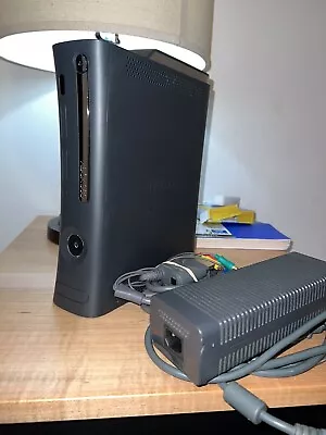 $20 • Buy Microsoft Xbox 360 Elite 120GB Console Tested- Black Console- NO CONTROLLER