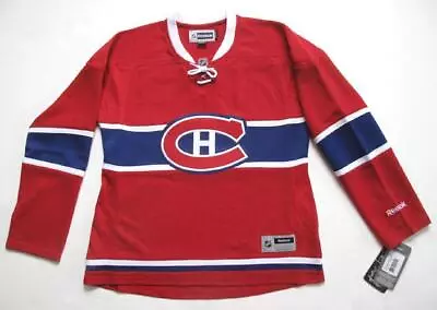 Rbk Montreal Canadiens Women's Premier Home Jersey Large • $29.99