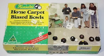 Vintage Henselite Home Carpet Biased Bowls In Box Made In Australia • $79.99