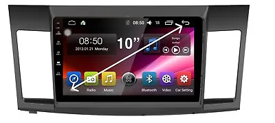 Lancer 2007-2013 Gps Wireless Apple Carplay Android Auto Camera Odb Dab Tpms Dvr • $632.43