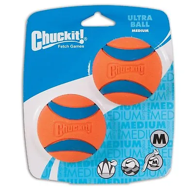 £9.25 • Buy Chuckit Ultra Ball Medium 2 Pack