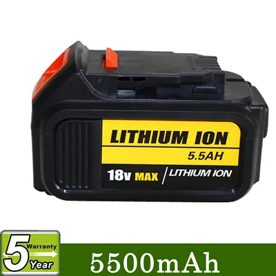 £27.56 • Buy 18V Volt 5.5Ah Slide Li-ion XR Battery For Dewalt DCD785 DCB184 DCB182 DCF885
