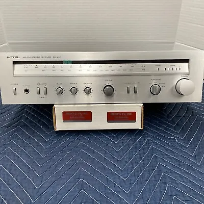 Rotel Rx-400 Vintage Stereo Receiver - Serviced - Cleaned - Tested • $269.95