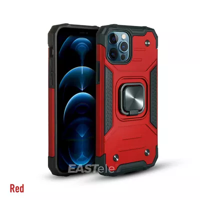 $8.95 • Buy For IPhone 14 13 12 11 Pro XS Max XR Mini 7 8 Plus Shockproof Case Ring Cover