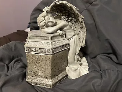 New Decorative Guardian Angel Memorial Keepsake Cremation Urn • $39.99