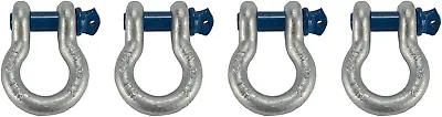 5/8  X 3.25 Ton D Ring Bow Shackle With Screw Pin Clevis (Rigging/Towing/Off Roa • $55.99