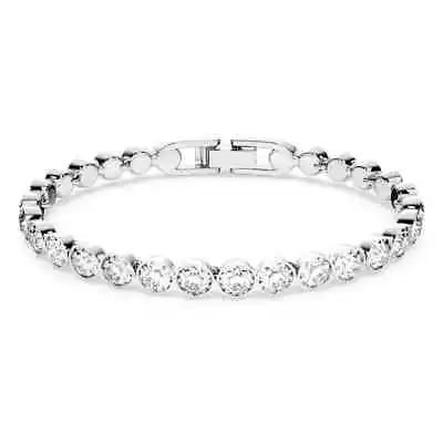£41.99 • Buy Swarovski Crystal Tennis Bracelet Rhodium Plating 17cm  1791305 MOTHERS DAY GIFT