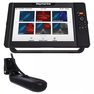 Raymarine Element 12 HV Combo W/HV-100 Transom Mount Transducer & Lighthouse ... • $1284.20