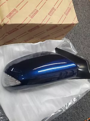 Genuine Scion Tc 05 Rear View Mirror Dark Blue Rh=passenger Side 87910-21190-j0 • $179.95