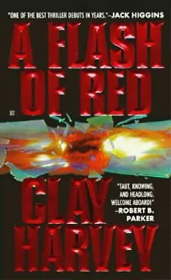 Flash Of Red - 0425159345 Paperback Clay Harvey • $3.90