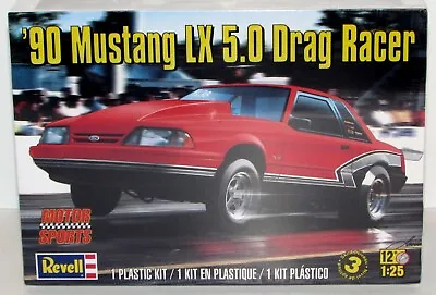 Revell 1990 Mustang LX 5.0 Drag Racer 85-4195 1/25 Plastic Model Kit • $29.95