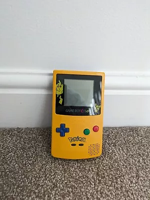 Gameboy Colour Pokemon Pikachu Limited Edition - New Screen • £60