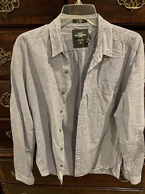 H&M Label Of Graded Goods Longsleeve Buttondown Shirt Regular Men’s Medium M • $14.99