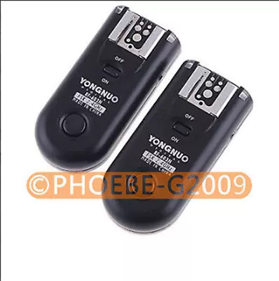 Yongnuo RF-603 N1 Wireless Remote Flash Trigger For Ni D800 D700 D300 D200 D3X • £32.39