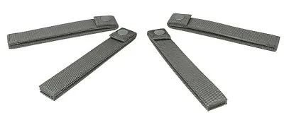VISM MOLLE/PALS Snap Straps 6  LONG 4pk Tactical Pouch Attachment Strap GRAY~ • $12.95