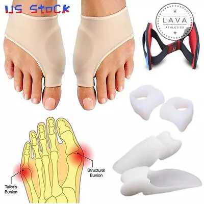Hammer Toe Treatment Set Bunion Splint Straightener Foot Corrector Pain Relief • $8.27