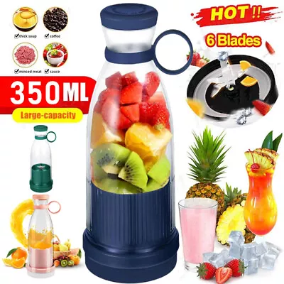 Portable Mini Mixer Blender Electric Smoothie Soup Maker Shaker Juicer Machine • $13.92