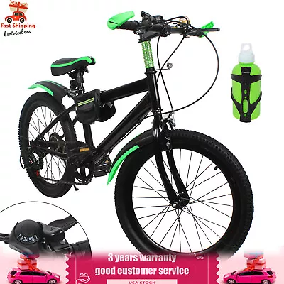 20 Inch Child City Bike 7 Speeds Kids Mountain Bike Double Disc Brake Bicycle  • $102