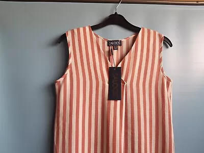 Ladies Saloos Vest Top Size 12 New • £4.50