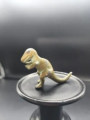 $60 • Buy Rare Vintage Late 1940s SRG T-Rex Dinosaur Bronze Metal Figurine