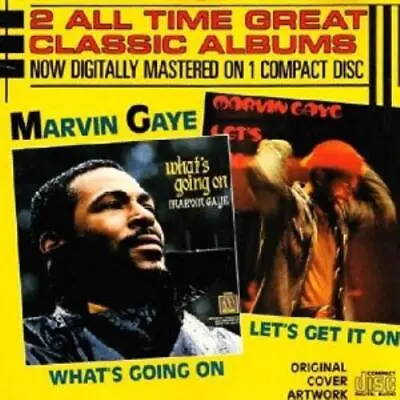 Marvin Gaye : Whats Going On/Lets Get It On CD Expertly Refurbished Product • £5.68