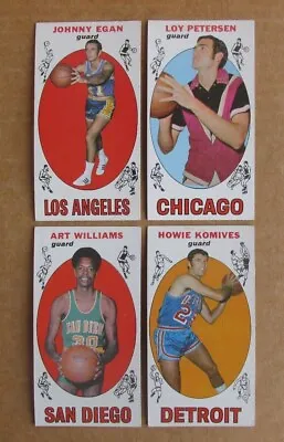 1969-70 Topps Basketball Card Singles Complete Your Set U-pick Updated 3/31 • $37.99