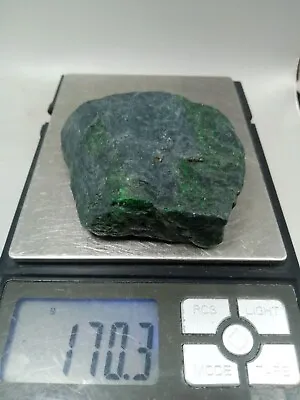 170grams Burmese Mawsitsit Jade Rough Cut 100%Authentic Natural Mawsitsit Slab • $16.50