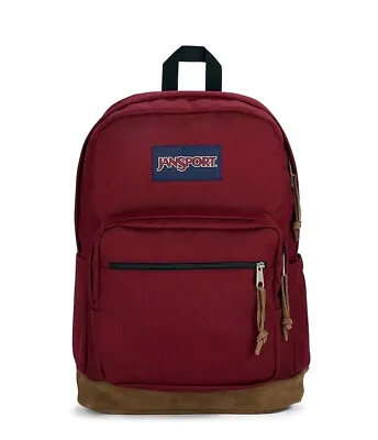 £50 • Buy JanSport Right Pack Backpack In Russit Red BNWT