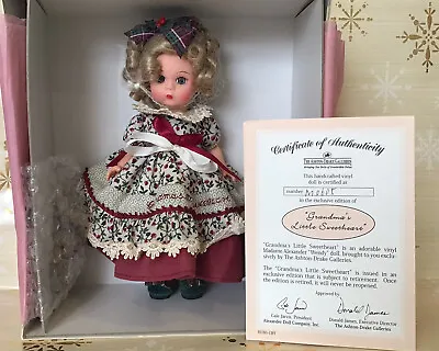 Madame Alexander 8” Doll - GRANDMA’S LITTLE SWEETHEART 39035 COA RETIRED • $69