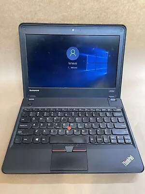 [C]Lenovo ThinkPad X131e Laptop 11.6 AMDe300 4GBRAM 320gb Win10 Blk HDMI • $47.99