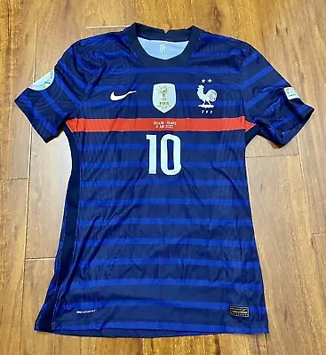 Mbappe 2022 France Vs Croatia Match Issue Un Worn Shirt Autographed Signed • $2600