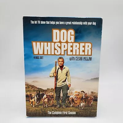 Dog Whisperer With Cesar Millan Season 1 (4 Disc Set DVD) **Tested & Working** • £10.46