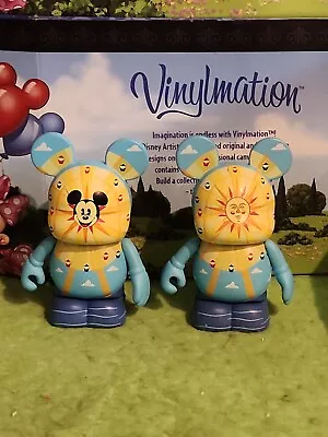 DISNEY Vinylmation 3  Park Set 16 Mickey's Fun Wheel Variant Lot • $199.99