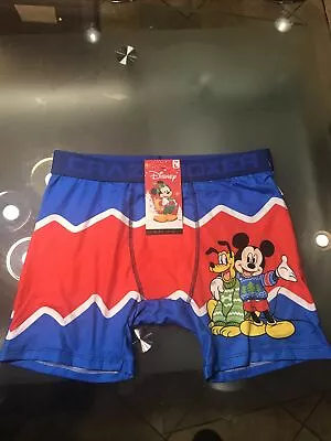 Disney Crazy Boxer Briefs Mickey Mouse Large NWT • $12.99