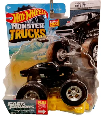 Hot Wheels Monster Trucks Fast & Furious '68 Dodge Charger R/T 2022 • $5.05