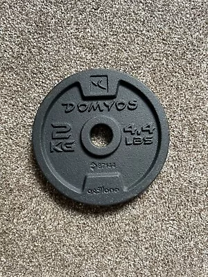 Domyos 2 Kg Plate 28mm • £5