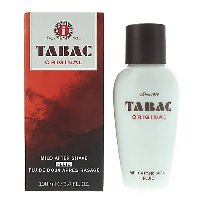 TABAC Original By Maurer & Wirtz 100ml Mild Aftershave Fluid For Men • £18.99