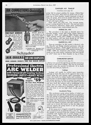 1937 Commonwealth Cincinnati Ohio Electric Arc Welder $59.75 Vintage Print Ad • $12.95