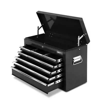 Giantz 9 Drawer Mechanic Tool Box Cabinet Storage - Black • $254.99