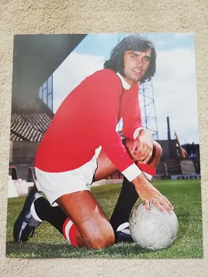 £8.95 • Buy George Best Manchester United Legend Superb Colour Vintage Book Picture (2)