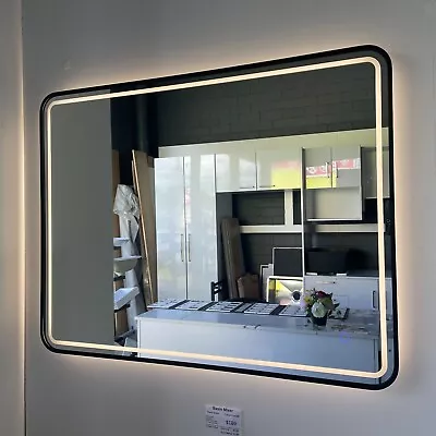 900x700 Rectangular LED Wall Anti-fog Two Ways 3 Colours Lights Bathroom Mirror • $170