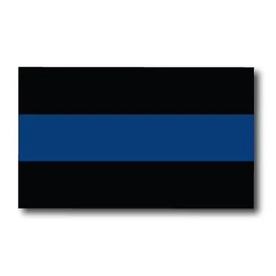 Thin Blue Line Flag Magnet Decal 3x5 Inches Automotive Magnet For Car Truck SUV • $6.99
