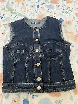 $160 • Buy Alexa Chung Denim Vests UK6