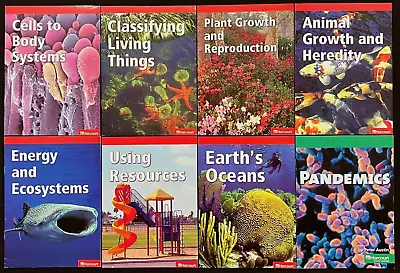 5th Grade - HARCOURT LEVELED READERS - Life Science (8 Books) (2006 Harcourt) • $17.99