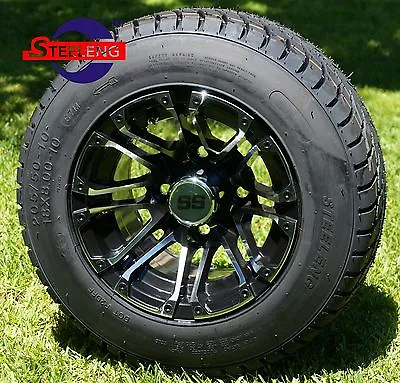 GOLF CART 10  LANCER WHEELS/RIMS And 205/50-10 DOT LOW PROFILE TIRES (4)  • $449