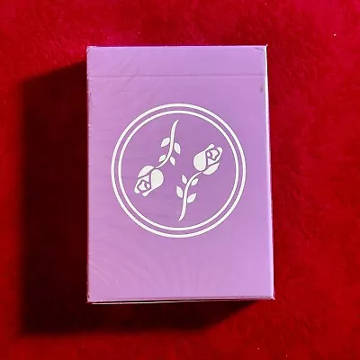 Black Roses Lavender Marked Edition Playing Cards • $14.99